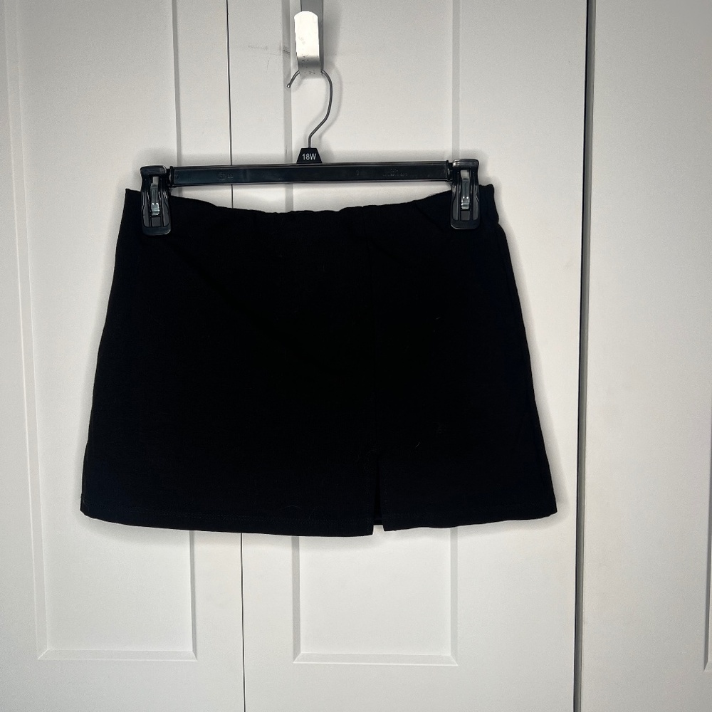 American Eagle Black Mini Skort Women's Size Large